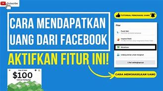 Hasilkan Uang Lewat Facebook